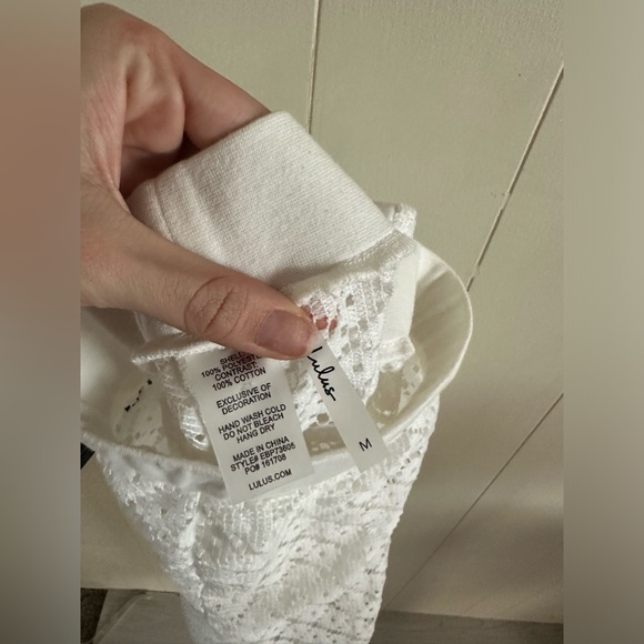 Summer at Sea Ivory Crochet Lace Wide-Leg Swim Cover-Up Pants | Lulus - Picture 9 of 10